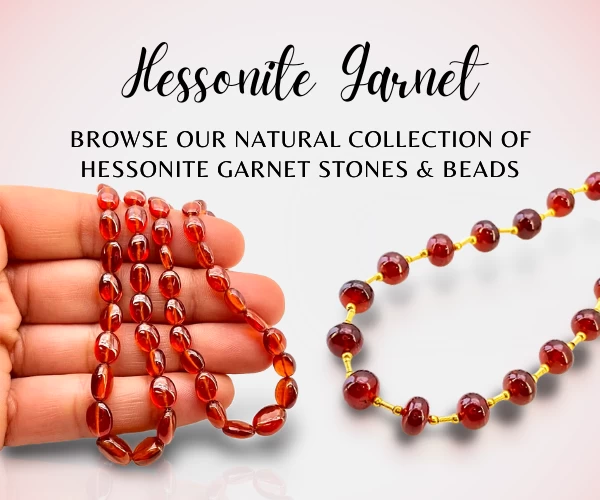 /Shop Hessonite Garnet Gemstones & Beads